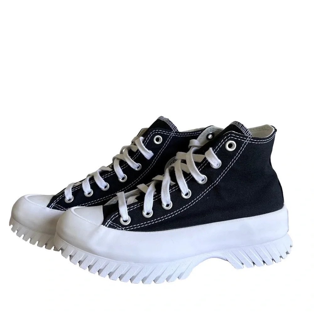 Converse CTAS Lugged 2.0 Hi Unisex Black & White Shoe Size 5.5 or 7.5 #B1199 - Picture 4 of 10